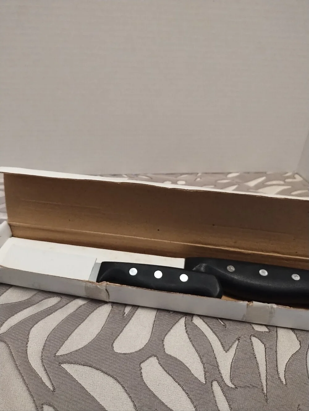 Hoffritz Black Handle Kitchen Knife Set - 2-Piece